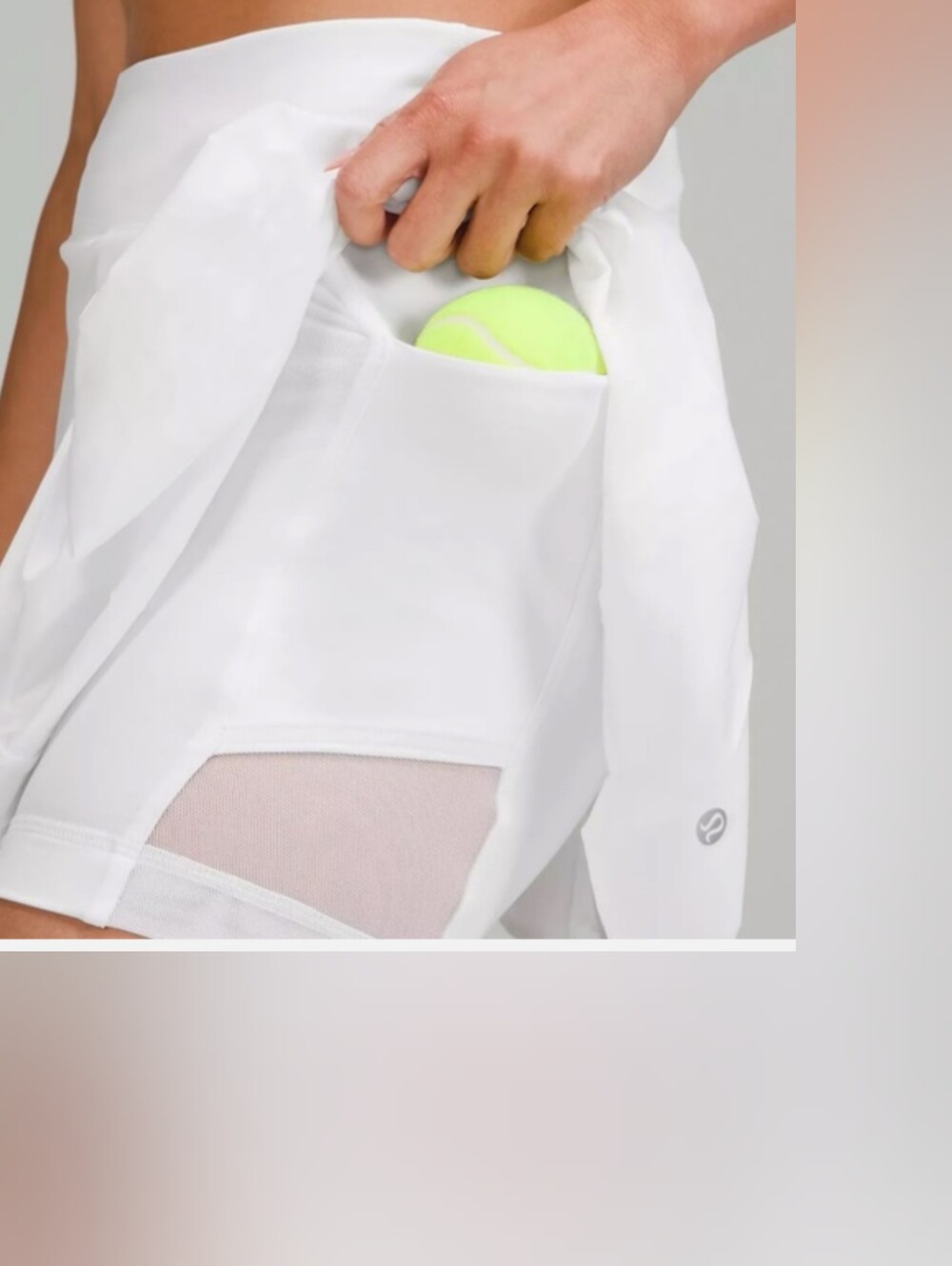Lululemon Side-Pleat High-Rise Tennis Skirt size 6